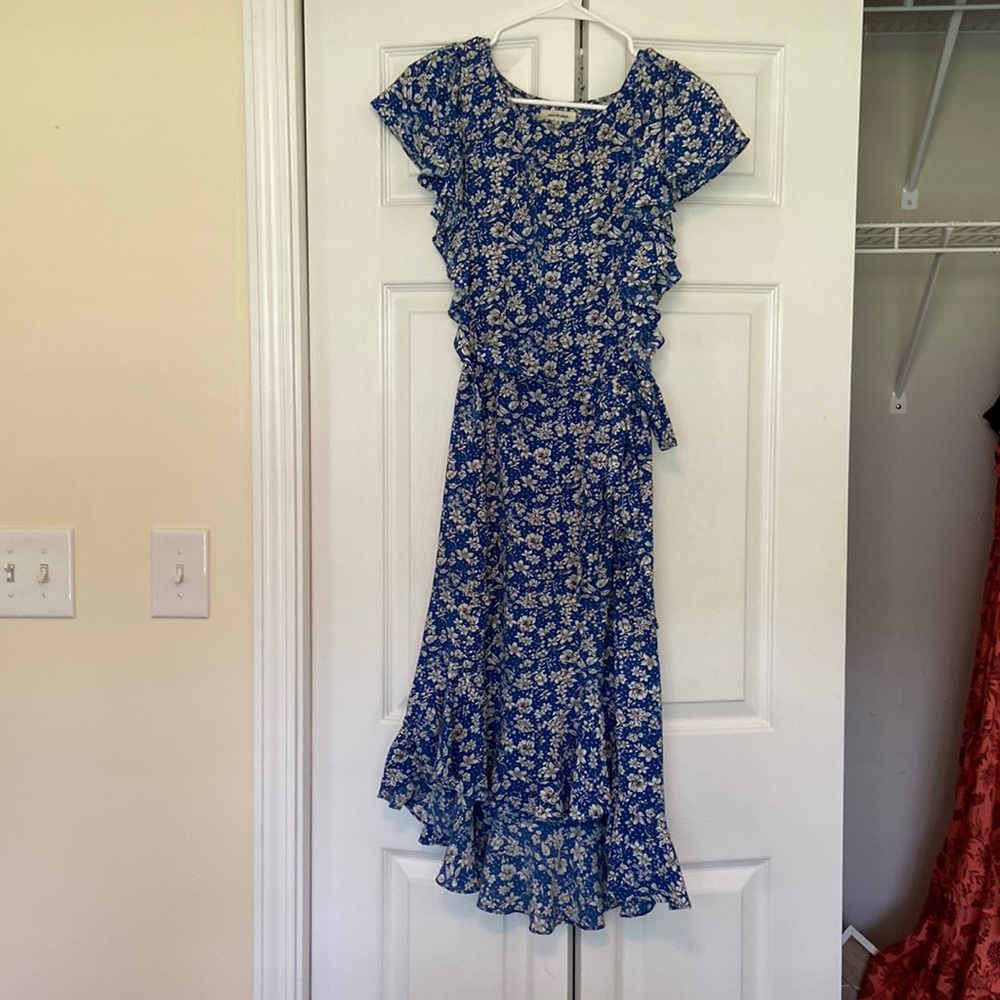 Blue Midi Dress